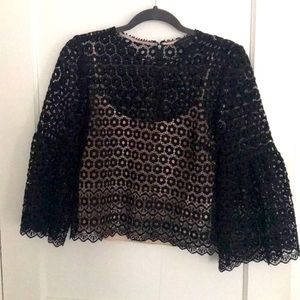 JCrew lace top